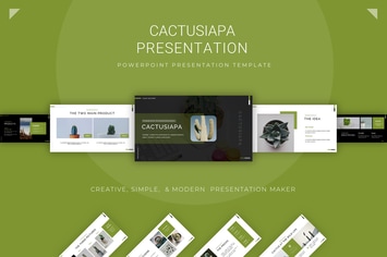 Cactusiapa - Powerpoint Template