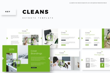 Cleans - Keynote Template