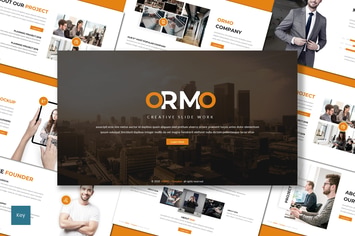 Ormo - Creative Keynote Template
