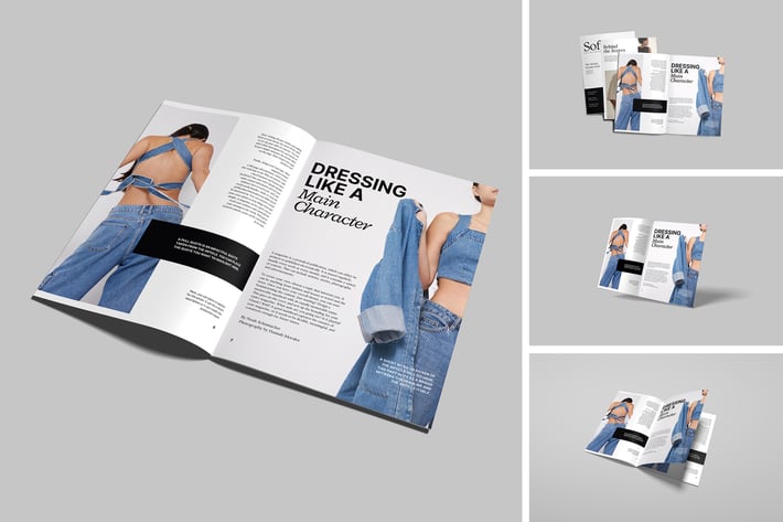 A4 Brochure / Catalog Mockup V.2