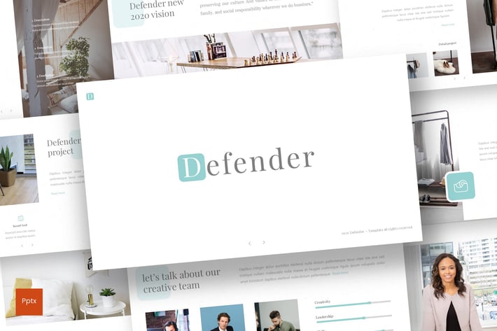 Defender - Powerpoint Template