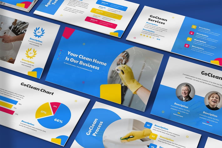 Goclean - Caretaker Powerpoint Template