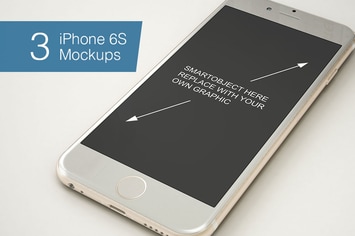 Phone Mockup - 3 Poses