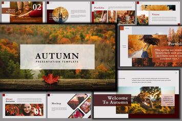 Autumn Unique - Beautiful Creative Powerpoint