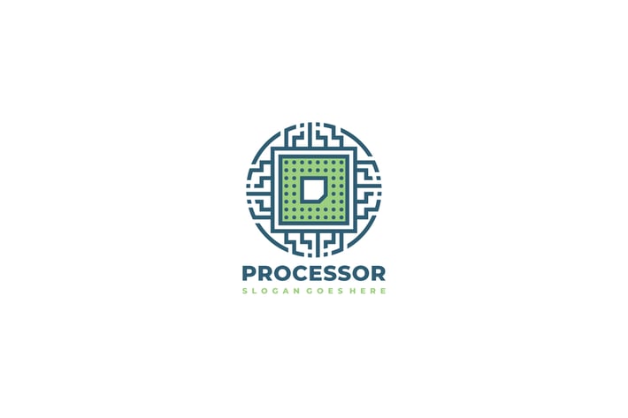 Processor Logo Template