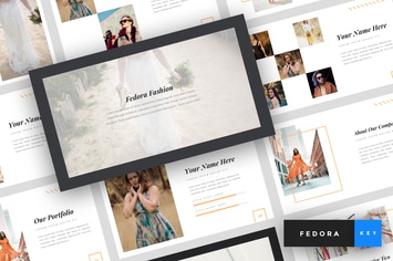 Fedora - Fashion Keynote Template