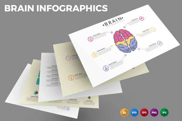 Brain – Infographics Design