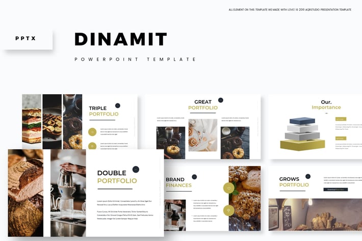 Dinamit - Powerpoint Template