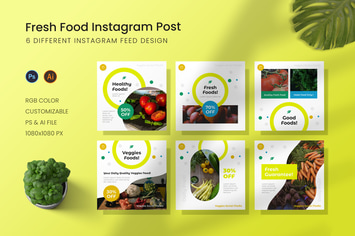 Fresh Food Socmed Post