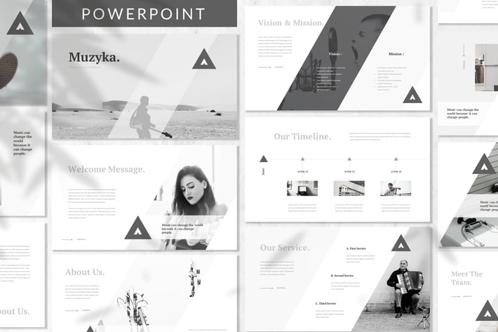 Muzyka - Music Powerpoint Template