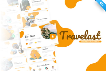 Travelast – Holiday Keynote Presentation Template