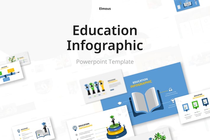 Education Infographic Powerpoint Template