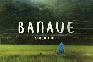 Banaue Handwritten Brush Font