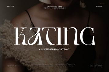 Kating Modern Serif Font