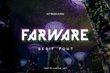 Farware | Modern Font