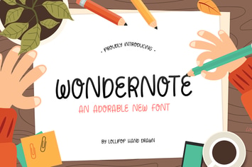 Wondernote Font