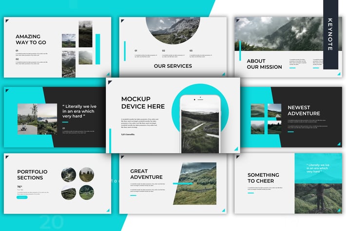 Modernero - Keynote Template