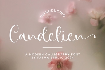 Candelien - Wedding Font