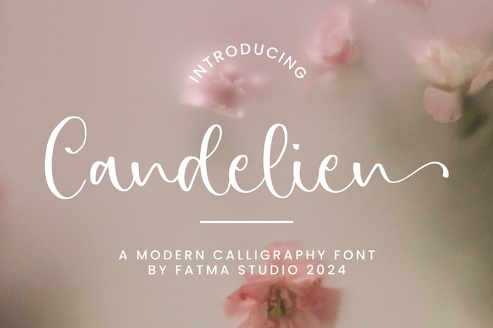 Candelien - Wedding Font