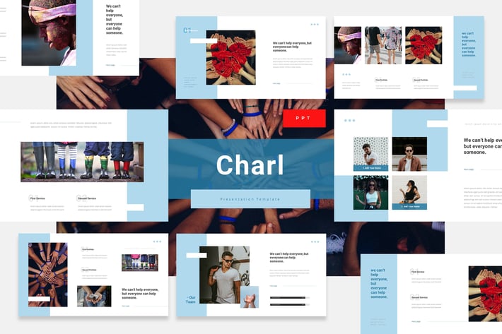 Charl - Charity Powerpoint Presentation Template