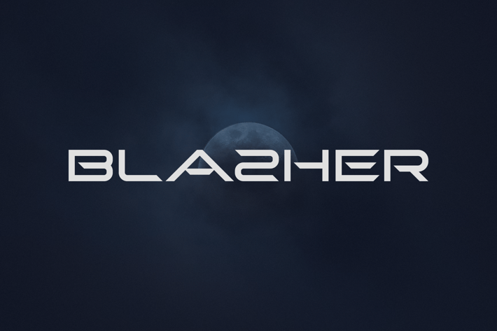 Blazher - Modern Font Typeface