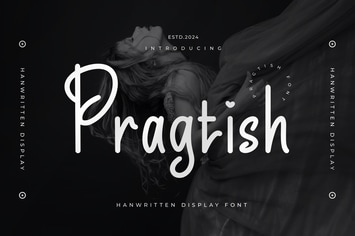 Pragtish - Handwritten Display Font