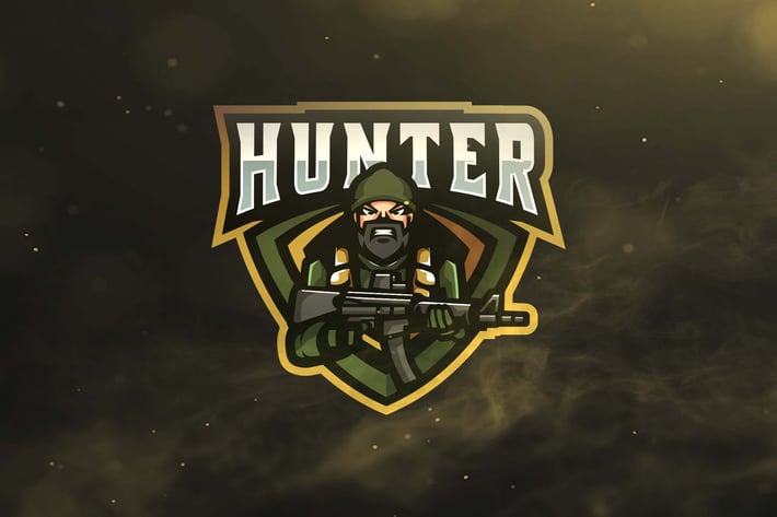 Hunter Sport and Esports Logos