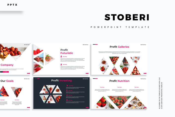 Stroberi - Powerpoint Template