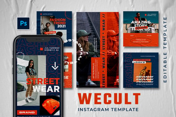 Wecult - Hype Instagram Stories and Post