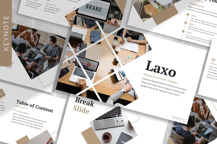 Laxo - Business Keynote Template