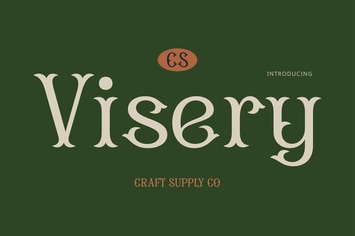 Visery – Display Font