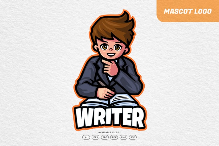 Writer Kid Logo