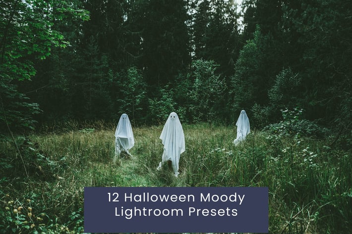 12 Halloween Moody Lightroom Presets