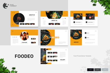 Foodeo - Food And Restaurant Presentation Template