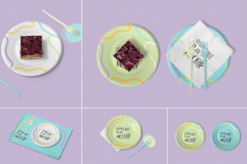 Disposable Plate Mockups
