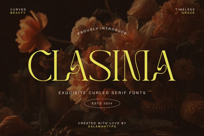 Clasima - Elegant Font