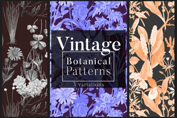 Vintage Botanical Patterns