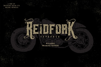 Reidfork Typeface + Textpress
