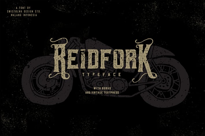Reidfork Typeface + Textpress