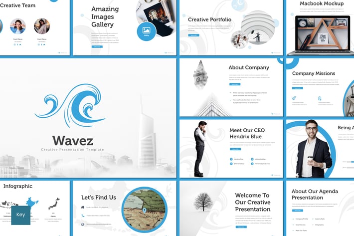 Wavez - Keynote Template