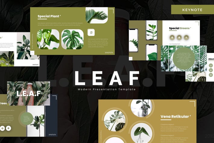 Leaf - Keynote Template