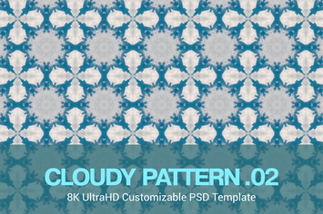 8K UltraHD Seamless Cloudy Pattern Background