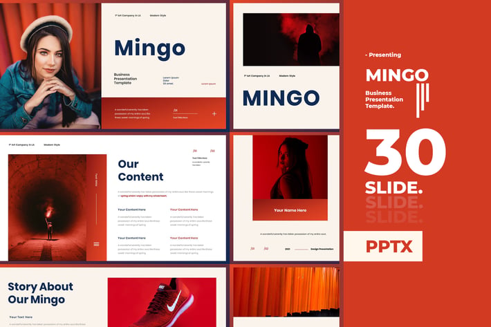 Mingo - Business Presentation Keynote Template