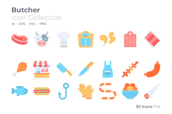 Butcher Color Icon