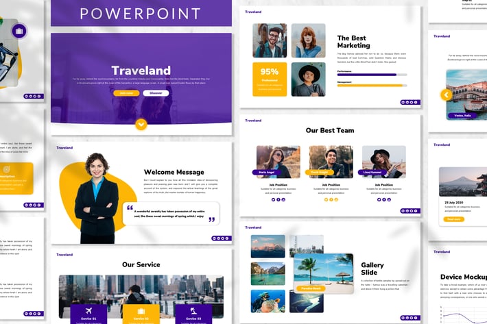 Traveland - Business Powerpoint Template