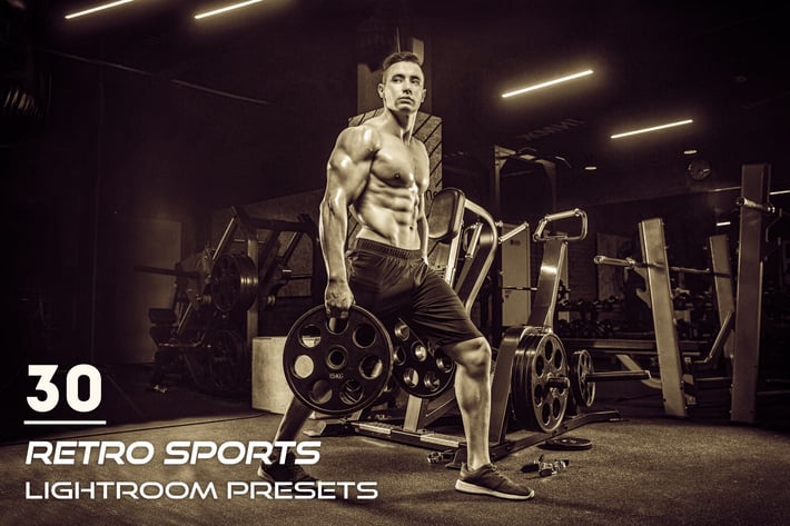 30 Retro Sports Lightroom Presets