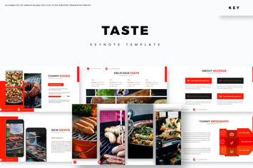 Taste - Keynote Template