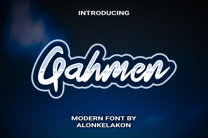 Gahmen Font