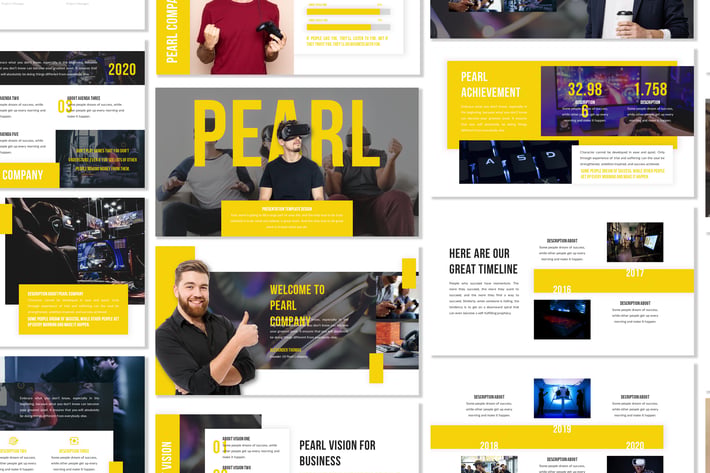 Pearl - Business Template Prensentation