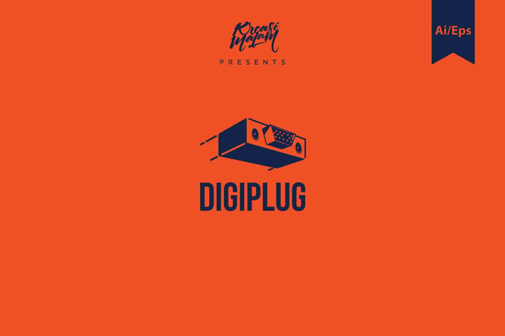 Digiplug Logo Template
